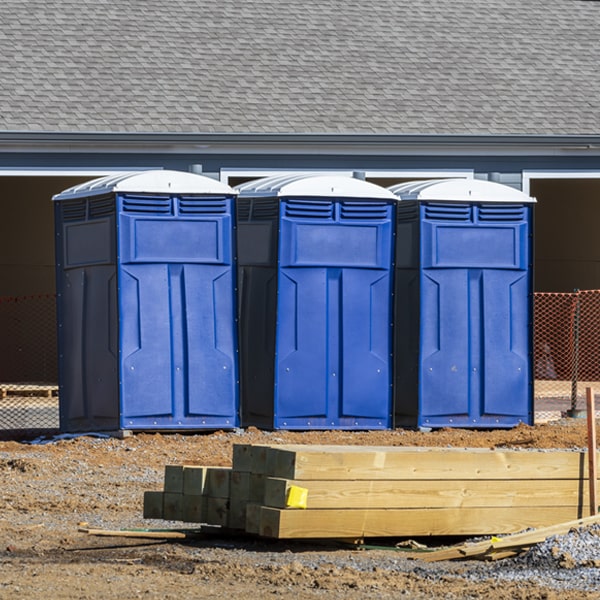 are there any additional fees associated with porta potty delivery and pickup in Buckingham